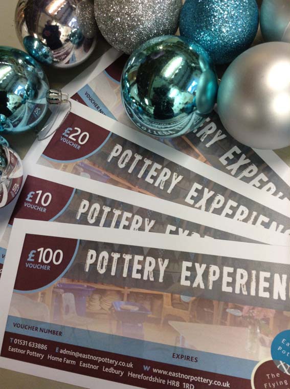 Experience the potter's wheel vouchers