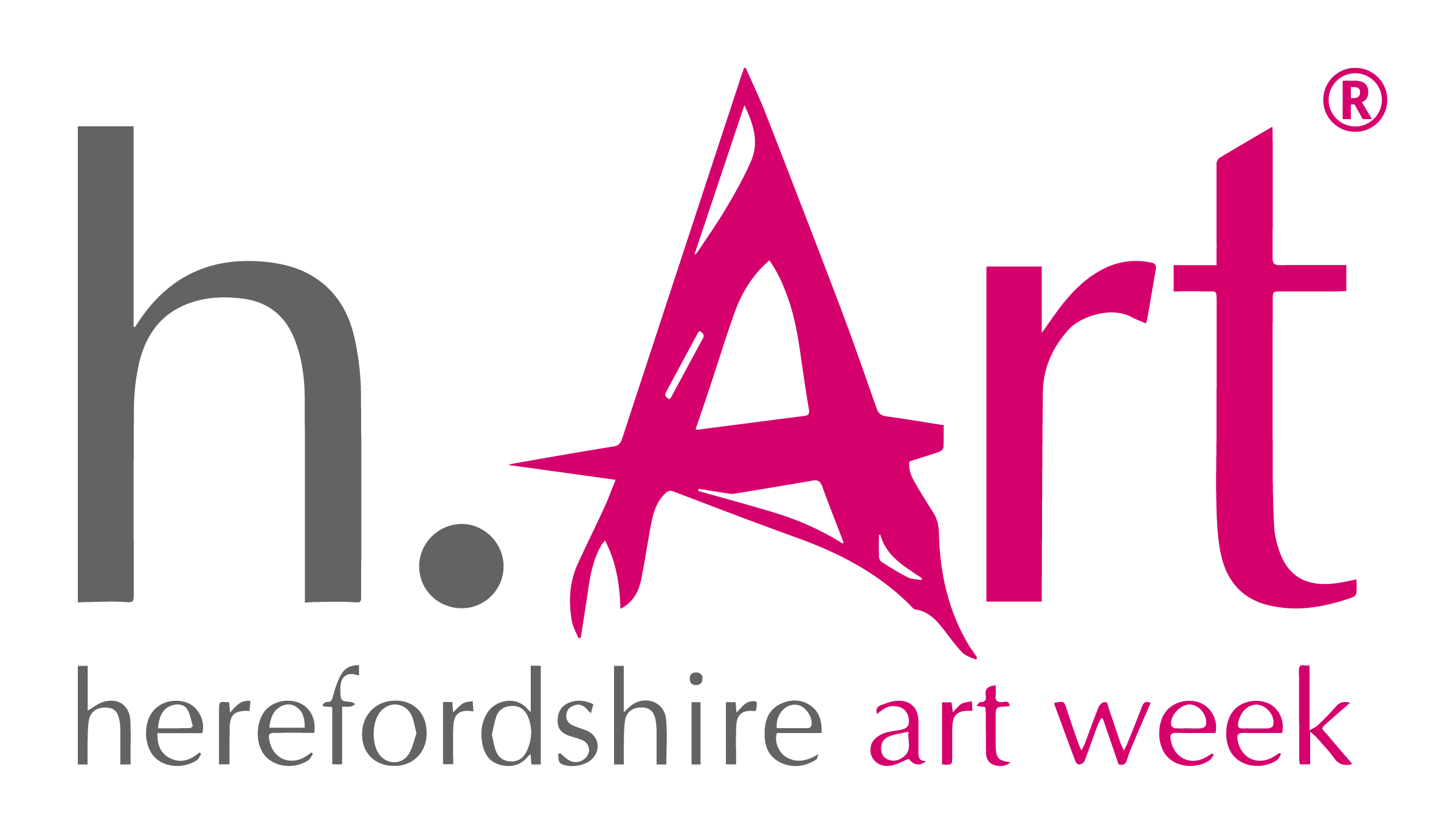 logo for herefordshire art week or h.Art
